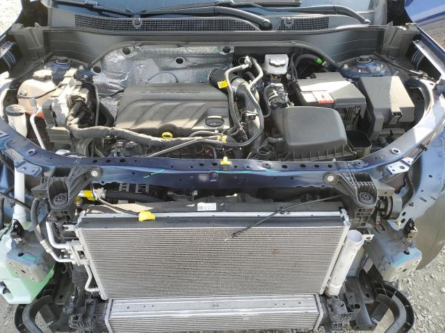 KL77LHE2XRC055093 - 2024 CHEVROLET TRAX 1LT BLUE photo 11