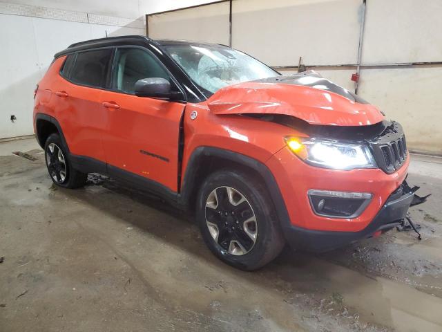 3C4NJDDB8HT500587 - 2017 JEEP COMPASS TRAILHAWK ORANGE photo 4