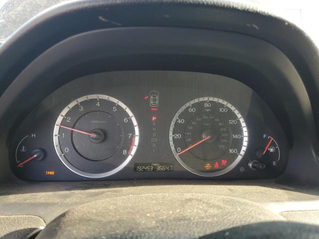 1HGCP2F8XCA101340 - 2012 HONDA ACCORD EXL BLUE photo 9