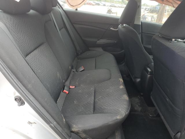19XFB2F5XFE267553 - 2015 HONDA CIVIC LX ვერცხლისფერი ფოტო 10