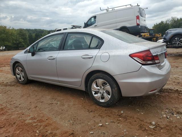 19XFB2F5XFE267553 - 2015 HONDA CIVIC LX ვერცხლისფერი ფოტო 2