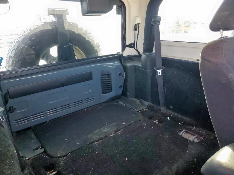 1C4AJWAG0EL308436 - 2014 JEEP WRANGLER SPORT GRAY photo 10