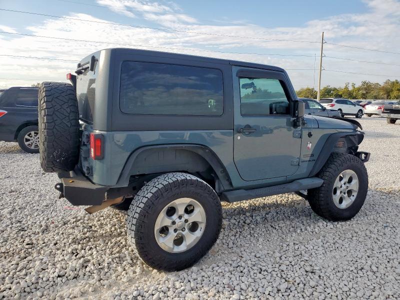 1C4AJWAG0EL308436 - 2014 JEEP WRANGLER SPORT GRAY photo 3