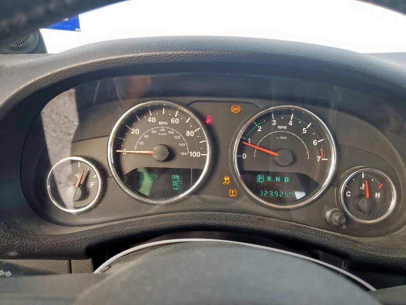 1C4AJWAG0EL308436 - 2014 JEEP WRANGLER SPORT GRAY photo 9