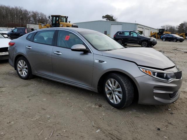 5XXGU4L33GG094738 - 2016 KIA OPTIMA EX SILVER photo 4