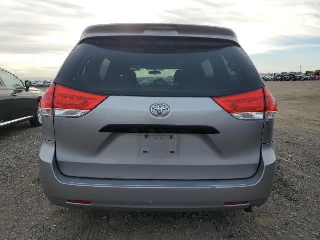 5TDZK3DCXDS340783 - 2013 TOYOTA SIENNA GRAY photo 6