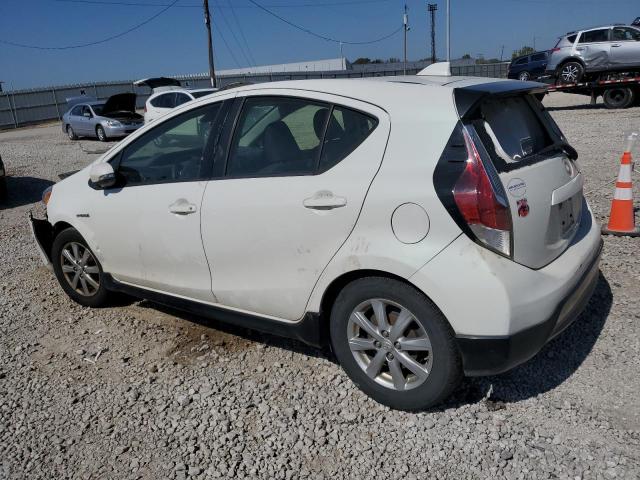 JTDKDTB33H1597933 - 2017 TOYOTA PRIUS C თეთრი ფოტო 2