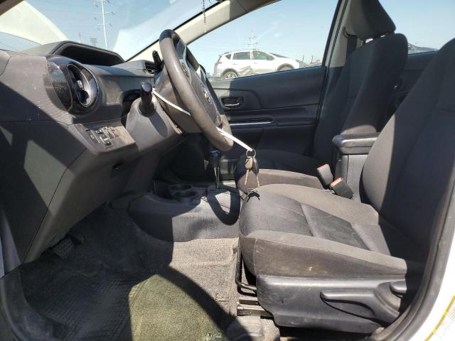 JTDKDTB33H1597933 - 2017 TOYOTA PRIUS C თეთრი ფოტო 7