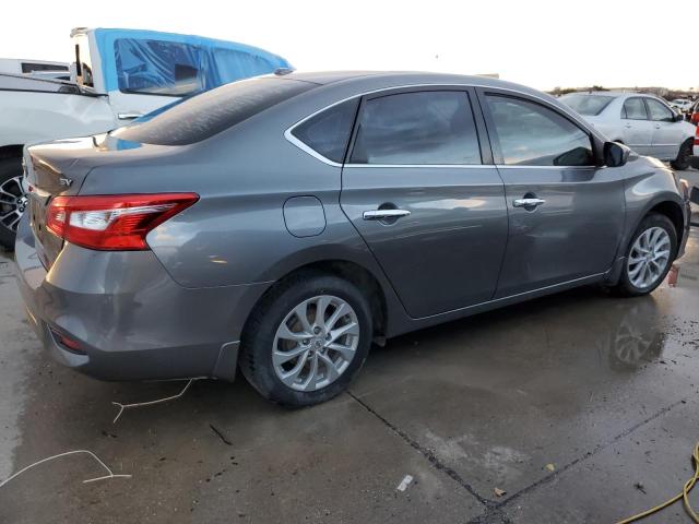 3N1AB7AP5KY241440 - 2019 NISSAN SENTRA S GRAY photo 3