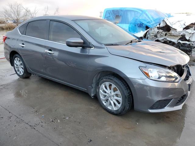 3N1AB7AP5KY241440 - 2019 NISSAN SENTRA S GRAY photo 4