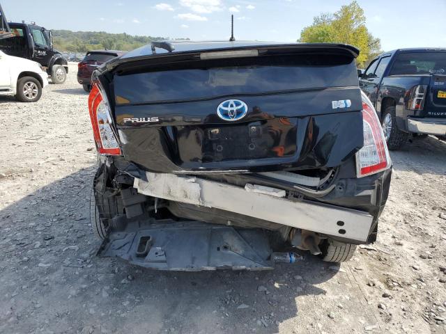 JTDKN3DU9F1880515 - 2015 TOYOTA PRIUS BLACK photo 6