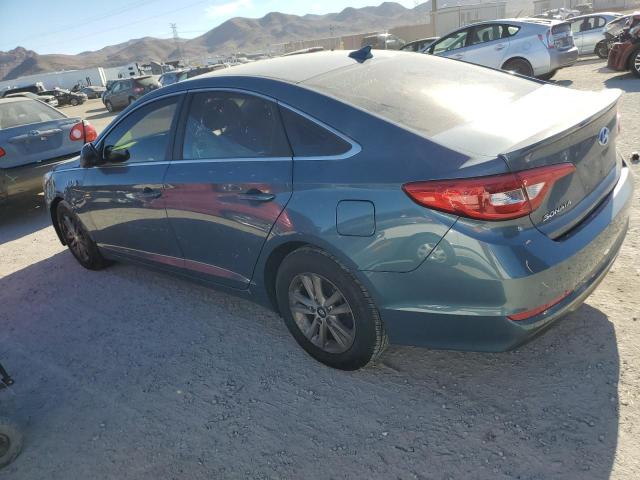 5NPE24AF5FH074066 - 2015 HYUNDAI SONATA SE TEAL photo 2