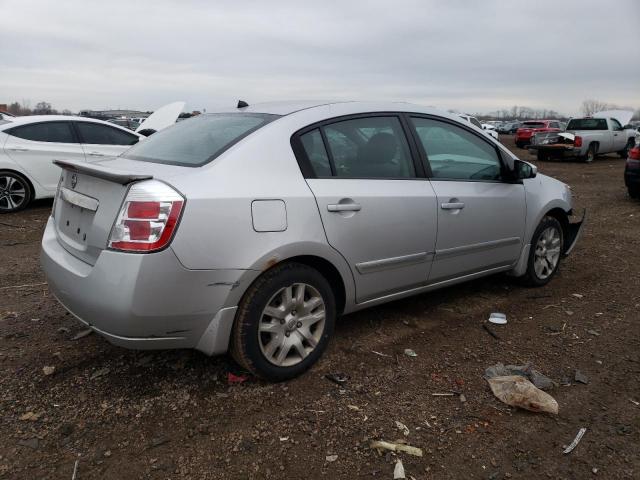 3N1AB6AP4CL606540 - 2012 NISSAN SENTRA 2.0 SILVER photo 3