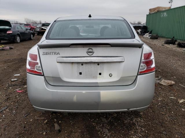 3N1AB6AP4CL606540 - 2012 NISSAN SENTRA 2.0 SILVER photo 6