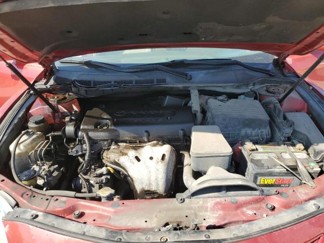 4T4BE46K49R097690 - 2009 TOYOTA CAMRY BASE أحمر صورة 11