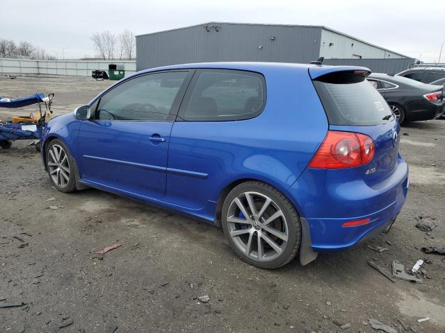 WVWKC71K28W027783 - 2008 VOLKSWAGEN R32 BLUE photo 2