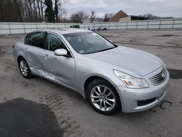 JNKBV61F78M276825 - 2008 INFINITI G35 SILVER photo 4