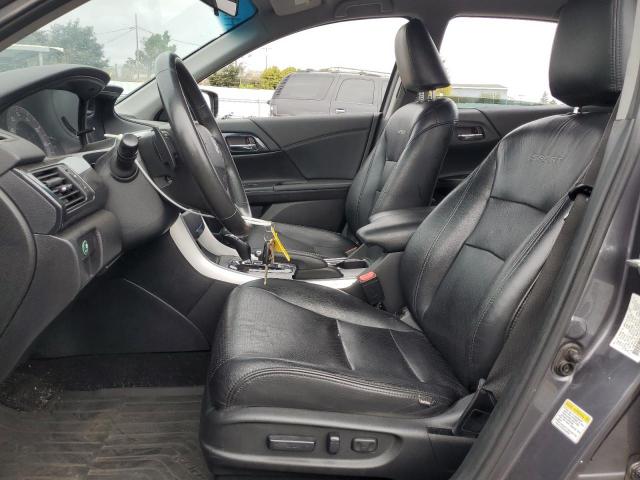 1HGCR2F54FA203026 - 2015 HONDA ACCORD SPORT GRAY photo 7