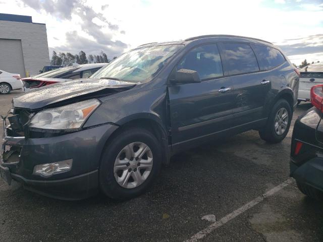 1GNLREED5AJ252230 - 2010 CHEVROLET TRAVERSE LS GRAY photo 1