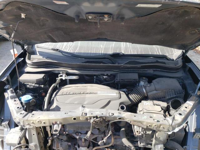 5FNYF6H51HB047961 - 2017 HONDA PILOT EXL GRAY photo 12