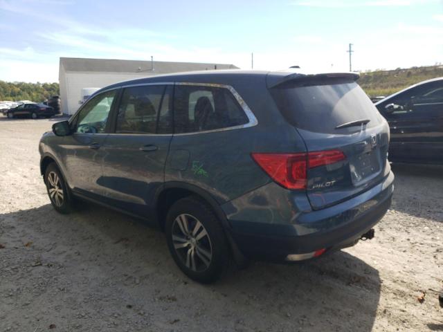 5FNYF6H51HB047961 - 2017 HONDA PILOT EXL GRAY photo 2