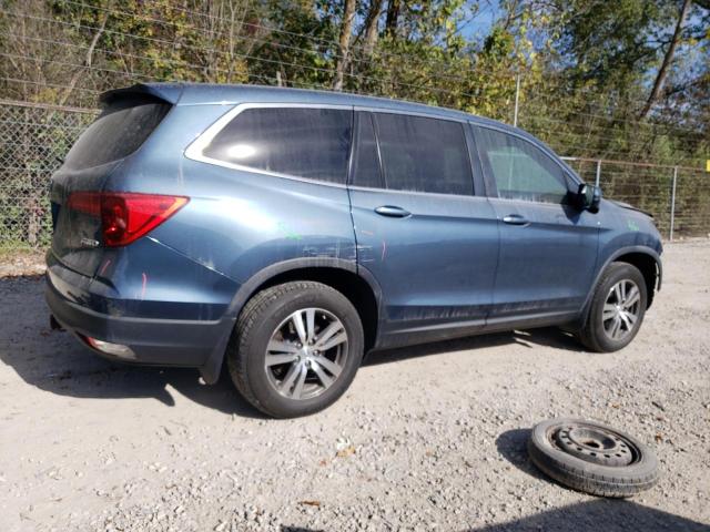 5FNYF6H51HB047961 - 2017 HONDA PILOT EXL GRAY photo 3