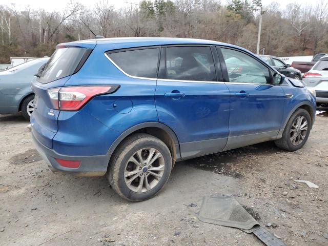 1FMCU0G97HUB67901 - 2017 FORD ESCAPE SE BLUE photo 3