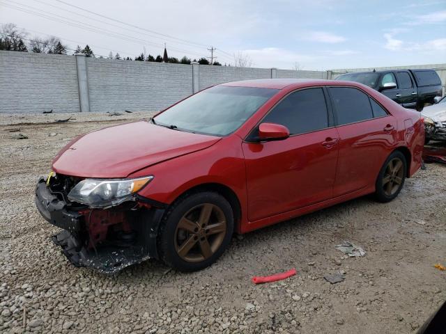 4T1BF1FK6DU675156 - 2013 TOYOTA CAMRY L RED photo 1