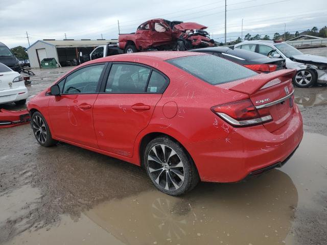 2HGFB6E55DH708730 - 2013 HONDA CIVIC SI RED photo 2