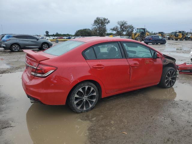 2HGFB6E55DH708730 - 2013 HONDA CIVIC SI RED photo 3