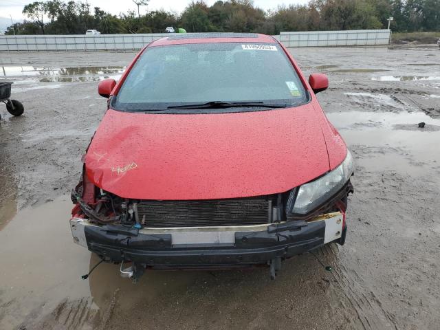 2HGFB6E55DH708730 - 2013 HONDA CIVIC SI RED photo 5