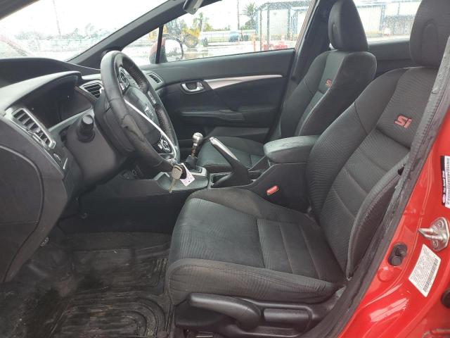 2HGFB6E55DH708730 - 2013 HONDA CIVIC SI RED photo 7