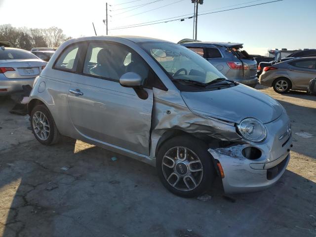 3C3CFFAR5DT526388 - 2013 FIAT 500 POP SILVER photo 4