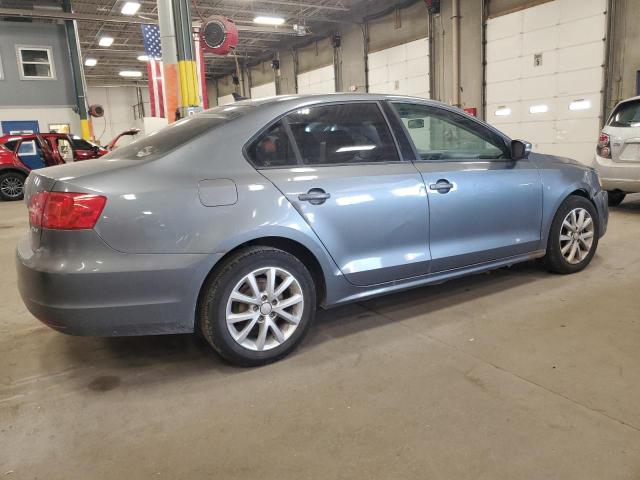 3VWDX7AJ9BM355372 - 2011 VOLKSWAGEN JETTA SE GRAY photo 3