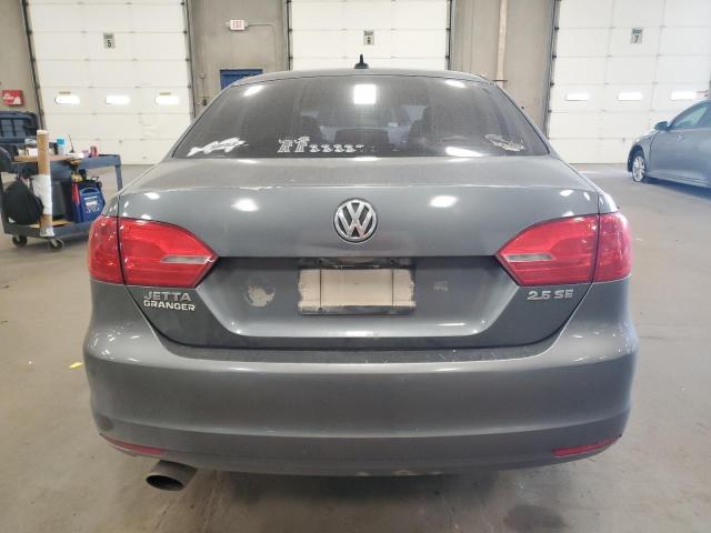 3VWDX7AJ9BM355372 - 2011 VOLKSWAGEN JETTA SE GRAY photo 6