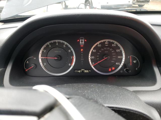 1HGCP368X8A055862 - 2008 HONDA ACCORD EXL BLACK photo 9