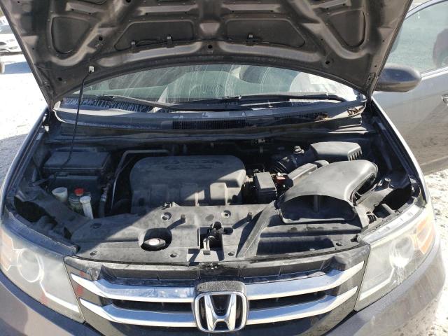 5FNRL5H4XEB015441 - 2014 HONDA ODYSSEY EX GRAY photo 12