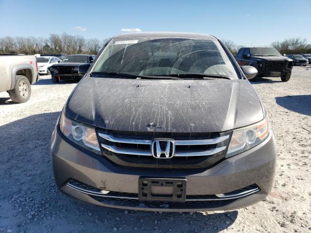 5FNRL5H4XEB015441 - 2014 HONDA ODYSSEY EX GRAY photo 5