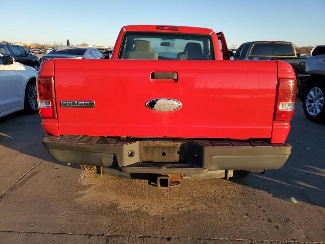1FTYR10D19PA09022 - 2009 FORD RANGER RED photo 6