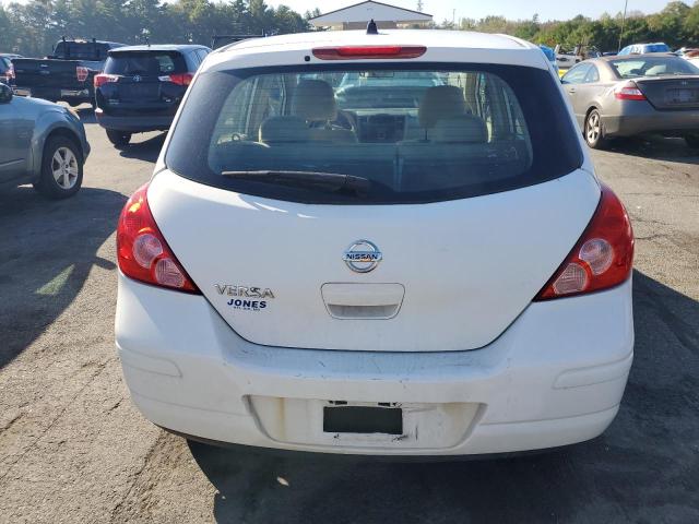 3N1BC13E29L371063 - 2009 NISSAN VERSA S WHITE photo 6