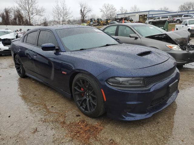 2C3CDXGJ9FH867320 - 2015 DODGE CHARGER R/T SCAT PACK BLUE photo 4