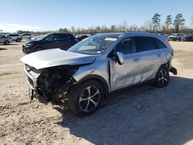 5XYPH4A1XHG276889 - 2017 KIA SORENTO EX SILVER photo 1