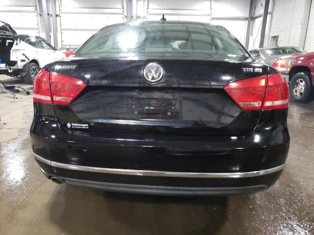 1VWBN7A38EC088391 - 2014 VOLKSWAGEN PASSAT SE BLACK photo 6