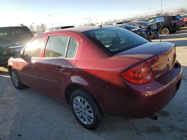 1G1AT58H697104640 - 2009 CHEVROLET COBALT LT RED photo 2