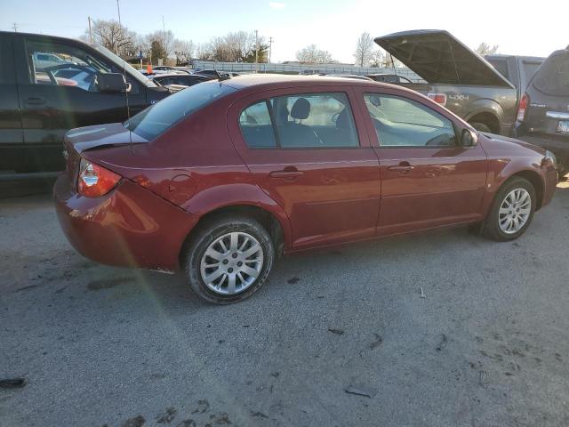 1G1AT58H697104640 - 2009 CHEVROLET COBALT LT RED photo 3