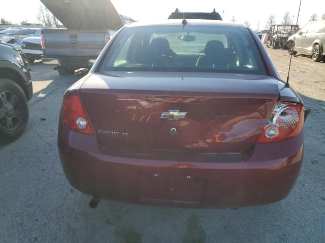 1G1AT58H697104640 - 2009 CHEVROLET COBALT LT RED photo 6