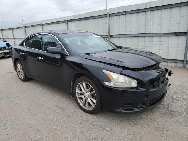 1N4AA5APXBC851580 - 2011 NISSAN MAXIMA S BLACK photo 4