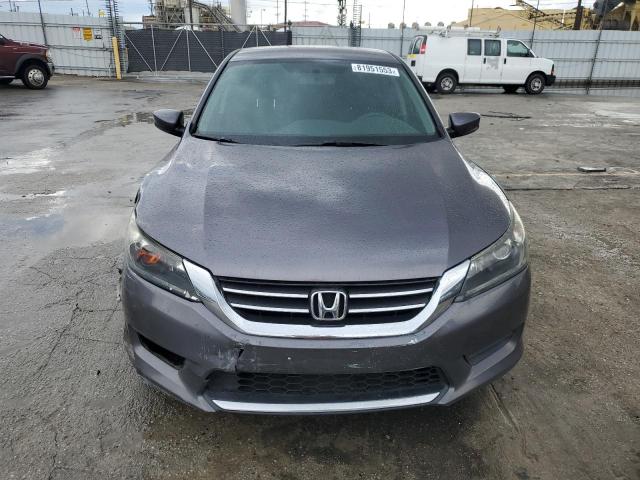 1HGCR2F33FA177260 - 2015 HONDA ACCORD LX GRAY photo 5