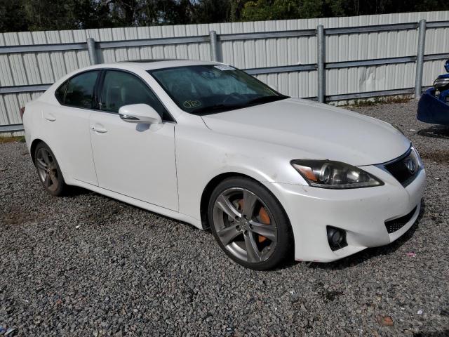 JTHBF5C29C5163804 - 2012 LEXUS IS 250 WHITE photo 4