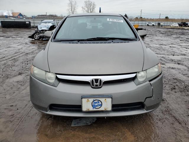 2HGFA16508H314160 - 2008 HONDA CIVIC LX BROWN photo 5